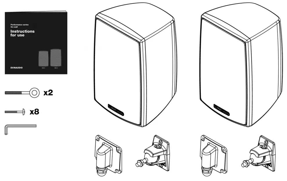 DYNAUDIO OW 6 Outdoor Speakers-