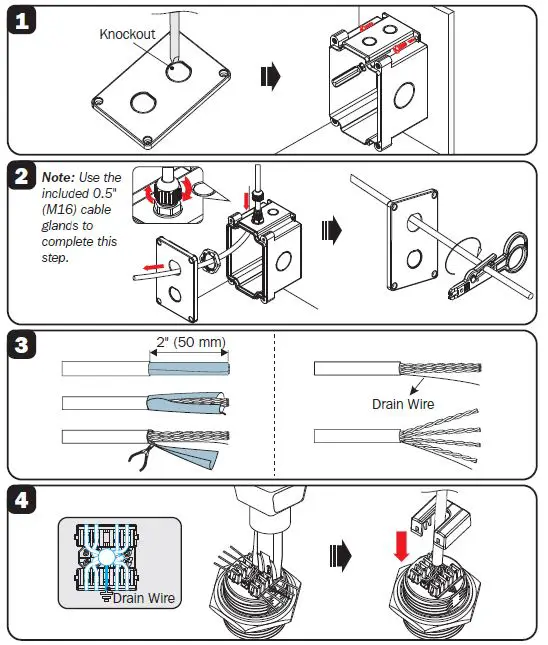 TRIPP-LITE N206-BC01-IND Cat 6 RJ45 Shielded Industrial Panelmount Bulkhead Coupler-4