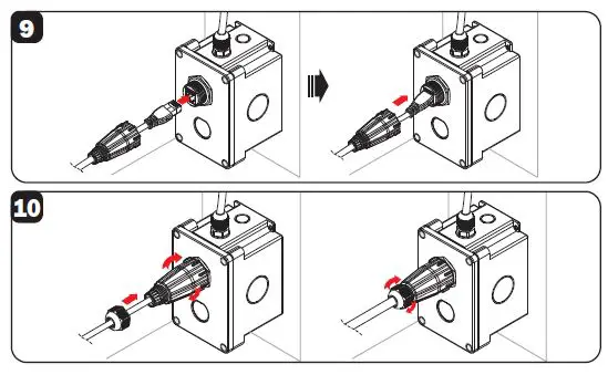 TRIPP-LITE N206-BC01-IND Cat 6 RJ45 Shielded Industrial Panelmount Bulkhead Coupler-6