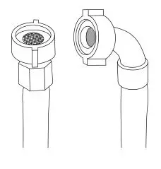 FISHER PAYKEL WH8060J Front Loader Washing Machine - Inlet hose