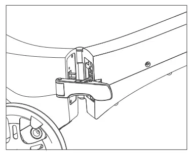 Jupiter Bike Discovery X7 Folding Electric Bike -Unfold the bike frame