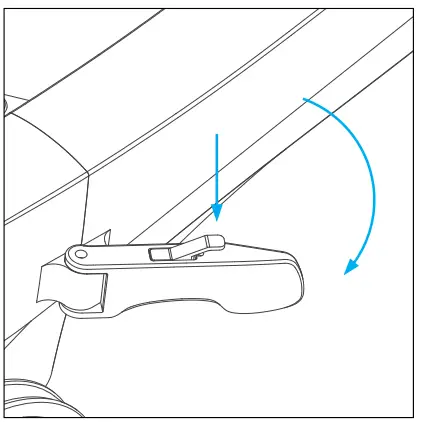 Jupiter Bike Discovery X7 Folding Electric Bike - and pulling the frame
