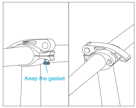Jupiter Bike Discovery X7 Folding Electric Bike - handlebar angle