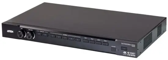 ATEN VP3520 5 x 2 True 4K Seamless Presentation Matrix Switch with Control