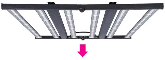 GROWERS CHOICE ROI E680S TSL LED Grow Light - Installation 3