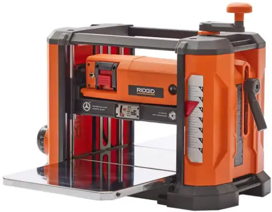 RIDGID R4850 13 inch Portable Thickness Planer with 3 Blade Cutterhead