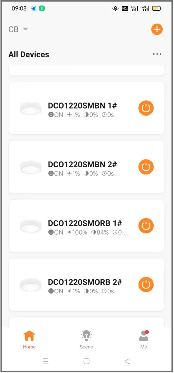 Cloudy Bay LCSL430SMXX 4 Head WiFi BLE Ceiling Track Light 1