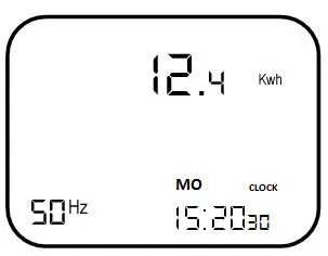 PeakTech 9035 Energy Meter - LCD display and menu control 5