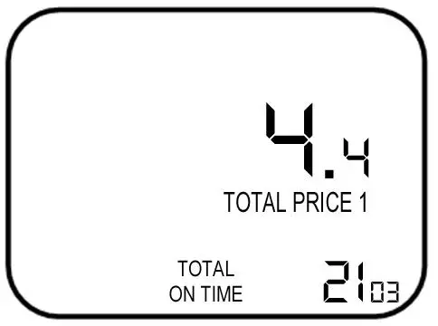 PeakTech 9035 Energy Meter - LCD display and menu control 8