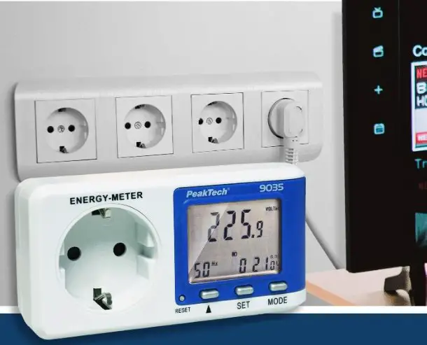 PeakTech 9035 Energy Meter - cover