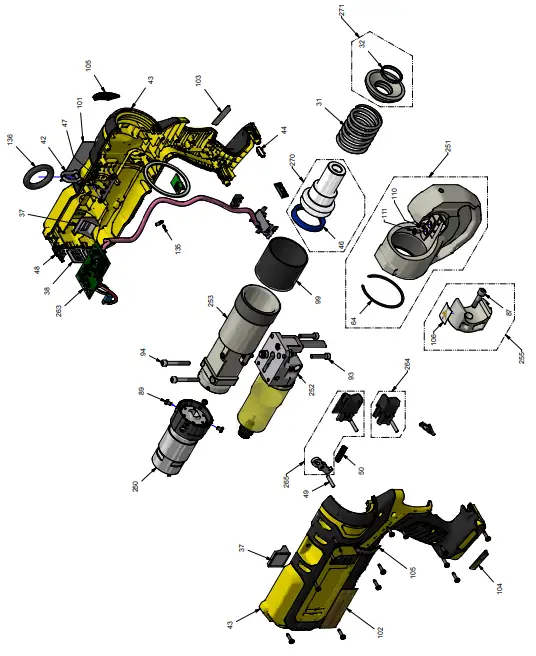 PBD1200 PARTS ILLUSTRATION