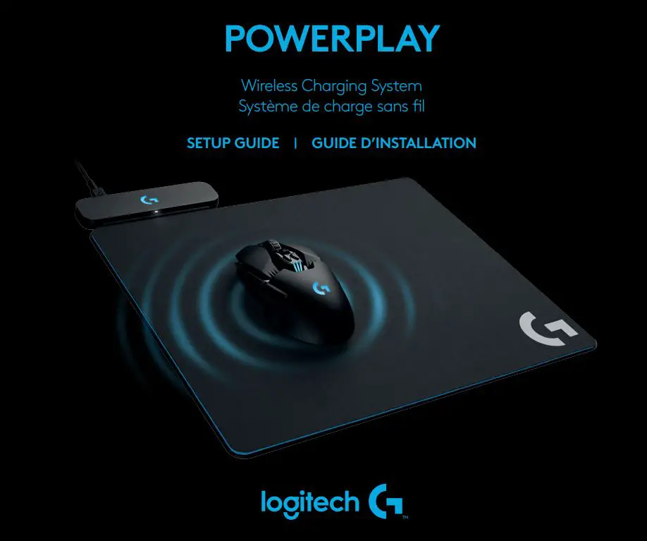 logitech POWERPLAY Wireless Charging System User Guide