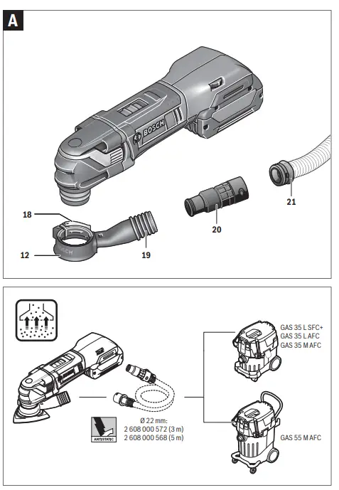 BOSCH GOP 18V-28 Professional Cordless Multi-Cutter Tools-fig2