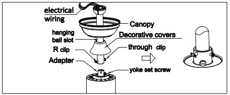 YOUKAIN HDLP-CFFL5209AC Light Pro 52-Inch Modern LED Indoor Matte Smart Ceiling Fan-fig7