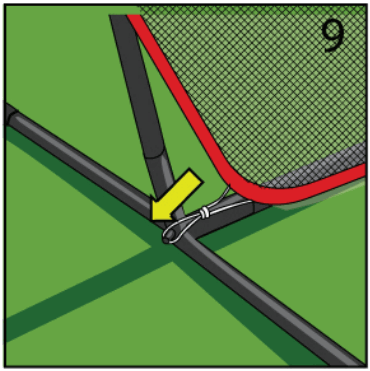 RUKKET SPORTS BAS 900 7ft 7ft Sock It Baseball and Softball Practice Net - FIG 10