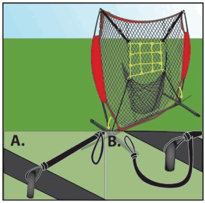 RUKKET SPORTS BAS 900 7ft 7ft Sock It Baseball and Softball Practice Net - FIG 14