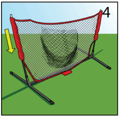 RUKKET SPORTS BAS 900 7ft 7ft Sock It Baseball and Softball Practice Net - FIG 5