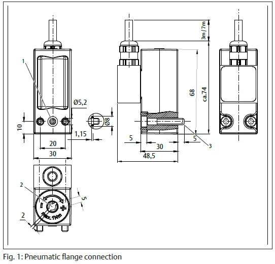 EMERSON Aventics PM1 Electromechanical Pressure Switch-1