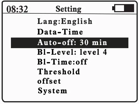 NOYAFA NF 912 PON Optical Power Meter - fig 10