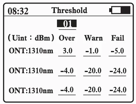 NOYAFA NF 912 PON Optical Power Meter - fig 13