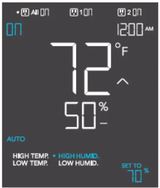 AC INFINITY CTR79A Wall Hang Controller - timer 3