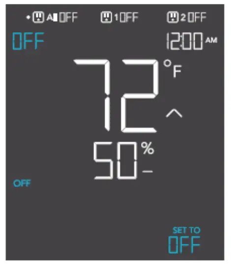 AC INFINITY CTR79A Wall Hang Controller - timer 7