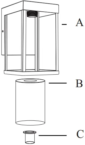 ZEGOLAER 41180851 Outdoor Wall Sconce 01