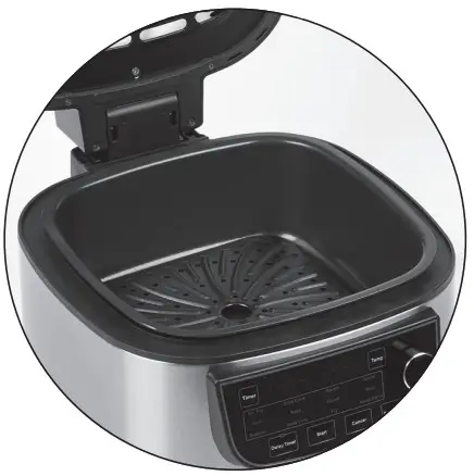 PowerXL Grill Air Fryer Combo 12-in-1 - Attach the Air Frying