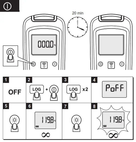 FLUKE T3000 FC Wireless K Type Thermometer - fig 2