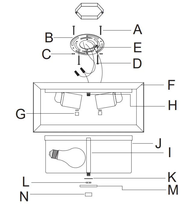 GOLDEN-LIGHTING-2073-OFM-Smyth-2-Light-Black-Outdoor-Flush-Mount-fig-4