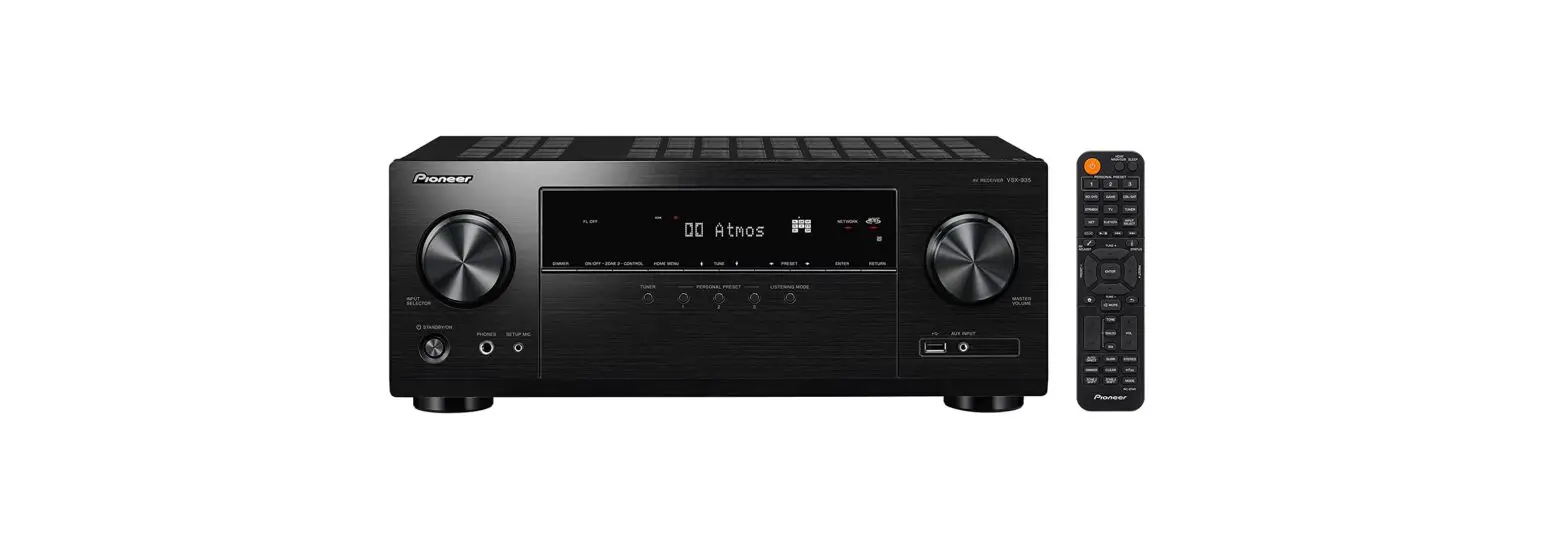 Pioneer Vsx935 7.2 Channel Network Av Receiver User Manual