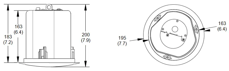 JBL-Professional-C24CT-BK-Ceiling-Speaker-FIG-6