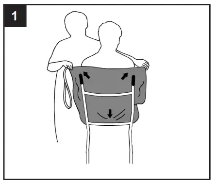 Joerns Oxford UltraFine UltraFine Lite Deluxe Leg Sling - Fitting