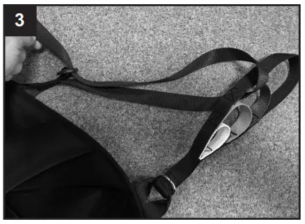 Joerns Oxford UltraFine UltraFine Lite Deluxe Leg Sling - clip