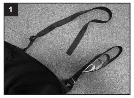 Joerns Oxford UltraFine UltraFine Lite Deluxe Leg Sling - strap