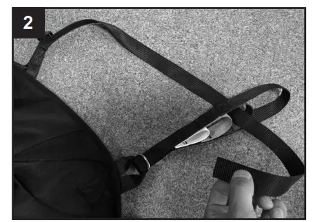 Joerns Oxford UltraFine UltraFine Lite Deluxe Leg Sling - use