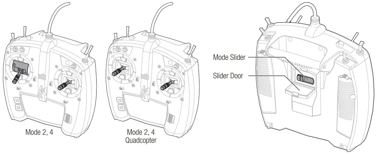 SPEKTRUM SPMRFTX1 InterLink DX Simulator Controller -Mode Change Slider