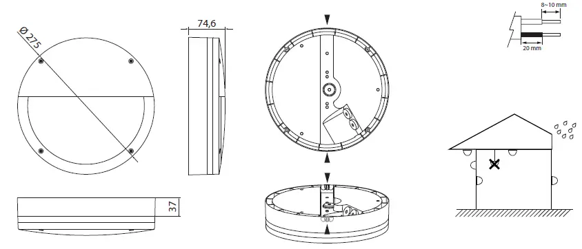 AIRAM S-4546517-Halo-Eye-Wall-Luminaire-1