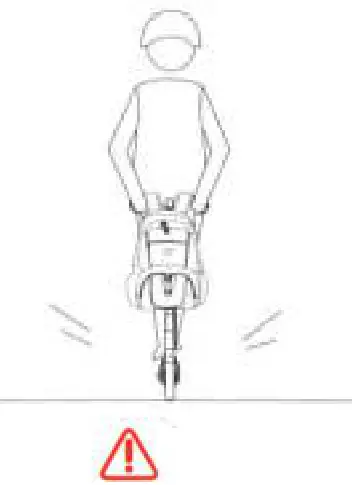 IEZWAY EZ6 Foldable Electric Scooter - ground