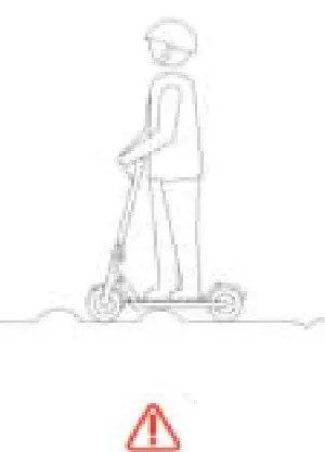 IEZWAY EZ6 Foldable Electric Scooter - low speed