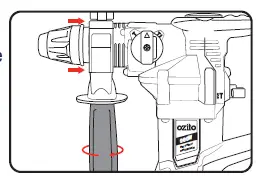 ozito-900W-3-5J-Rotary-Hammer-Drill-Kit-6