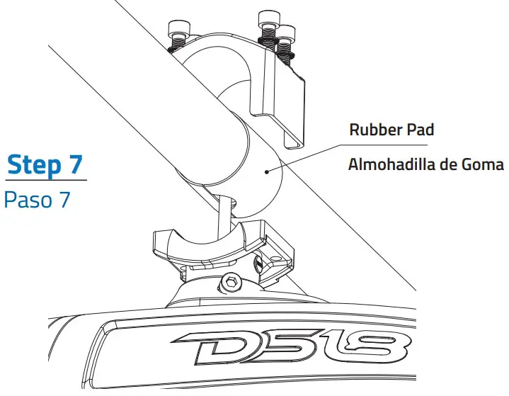DS18 CF X10TPNEO Carbon Fiber Texture 10 Inch Marine Tower Neodymium Speaker - Figure 5