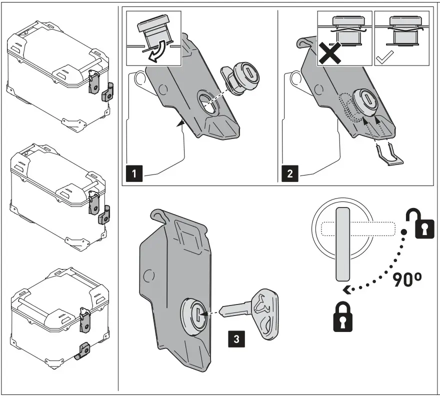 SW MOTECH KFT 08 990 30000 B Pro Side Carrier - Figure 11