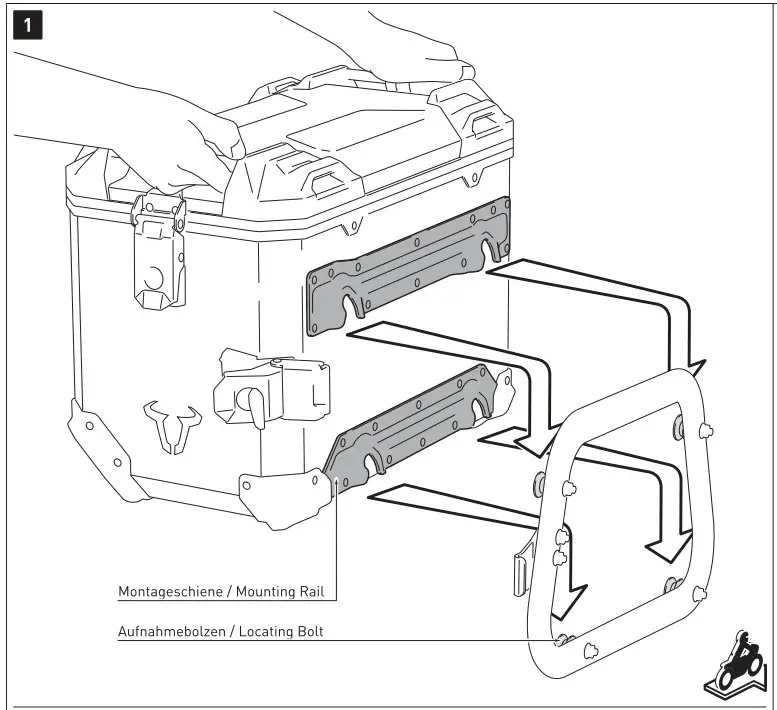 SW MOTECH KFT 08 990 30000 B Pro Side Carrier - Figure 15