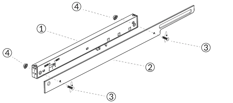 REALCRAFT Soft Stop Barn Door - fig1