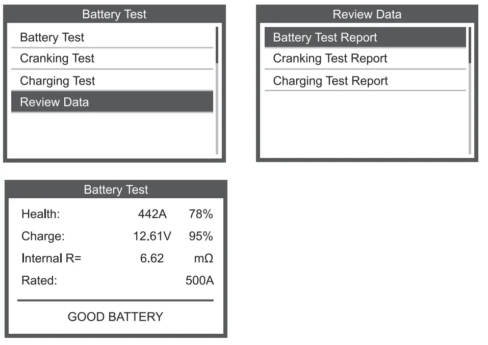 AUTOPHIX OM129 Pro 6V 12V Car Battery Tester 100-2000 CCA Battery Load Tester - fig 5