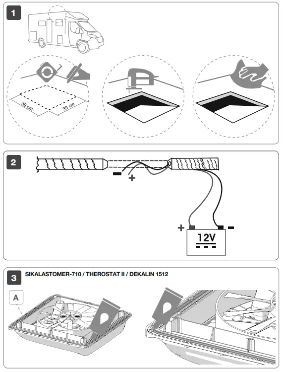 FIAMMA 03623H01B Turbo-Vent Premium Rooflight-fig6