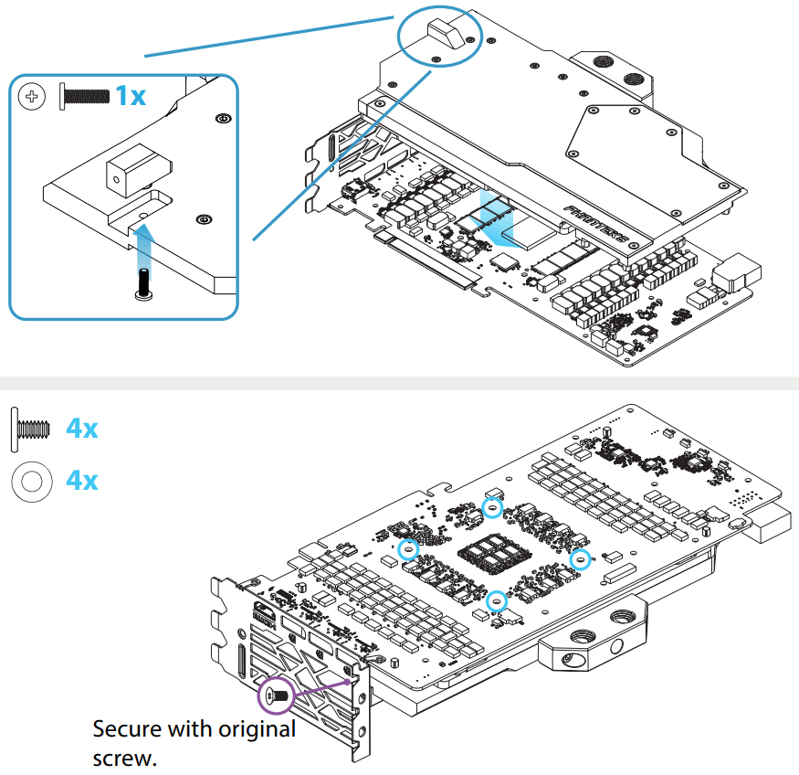 PHANTEKS PH GB4090MS BK01 Glacier G40 Msi GPU Block - FIGURE 19