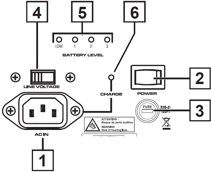 auDiopHony 25A-COMBO-F8 12-Inch 250W Portable Speaker 08
