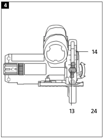 MEEC TOOLS 019803 12V Compact Circular Saw - Figure 4